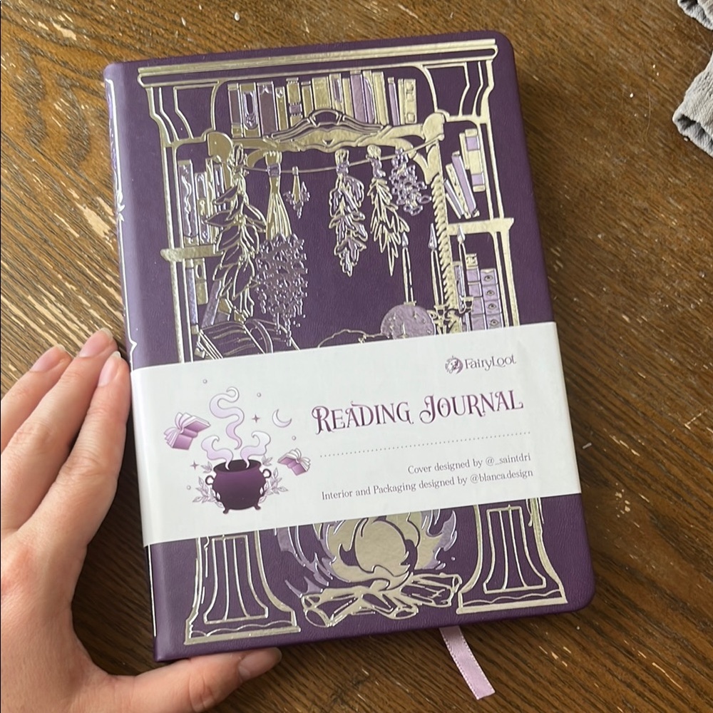 Purple Reading Journal